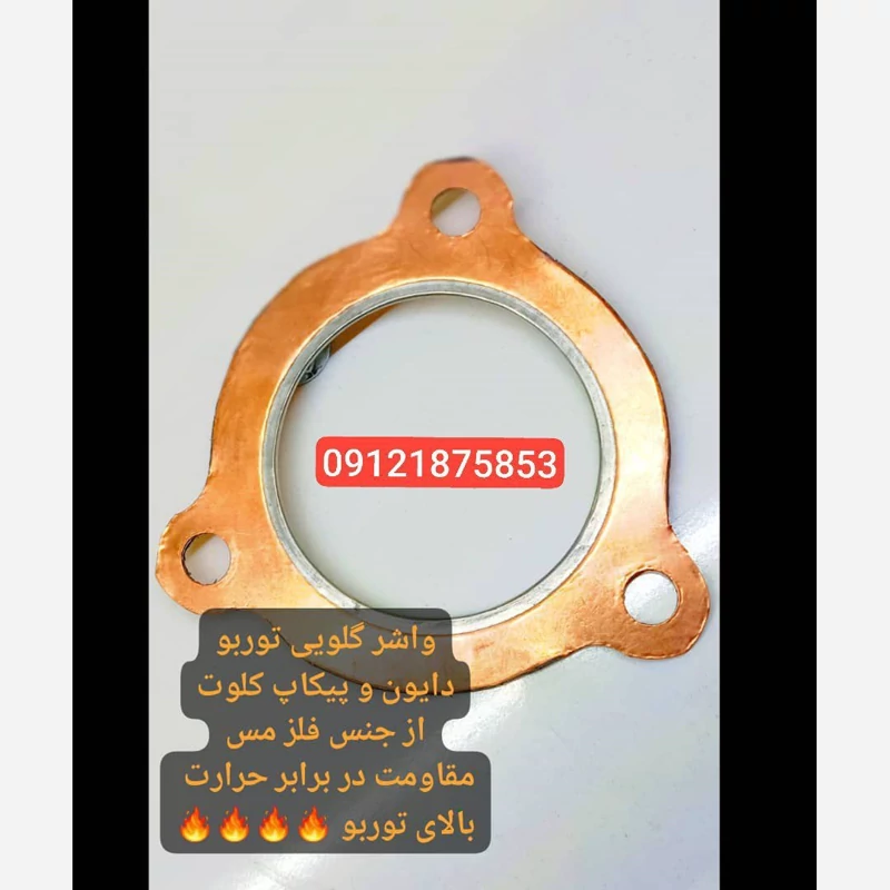 واشر گلویی پیکاپ مکث کلوت ( بالا ) و واشر گلویی دایون و پیکاپ زاگرس زامیاد